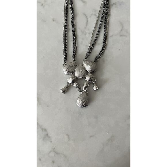 Simply Vera Vera Wang multi strands Rhinestones Statement Necklace NWT - Picture 5 of 7